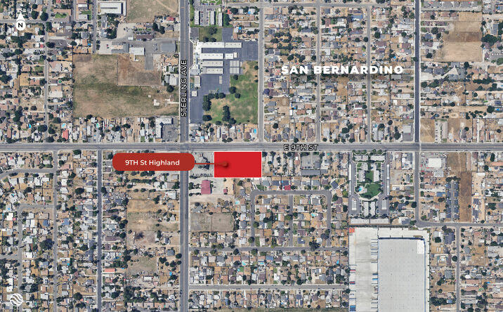 Pictures of Land property located at E 9th St, Highland, CA 92410 for sales - image #1