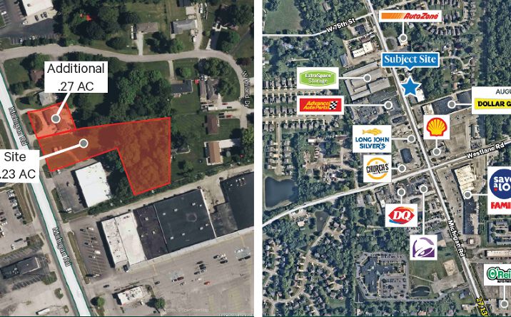 Pictures of Land property located at 7403 N Michigan Rd, Indianapolis, IN 46268 for sales - image #1