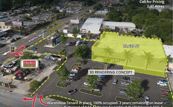 Pictures of Retail property located at 7534 Atlantic Blvd, Jacksonville, FL 32211 for sales - image #1