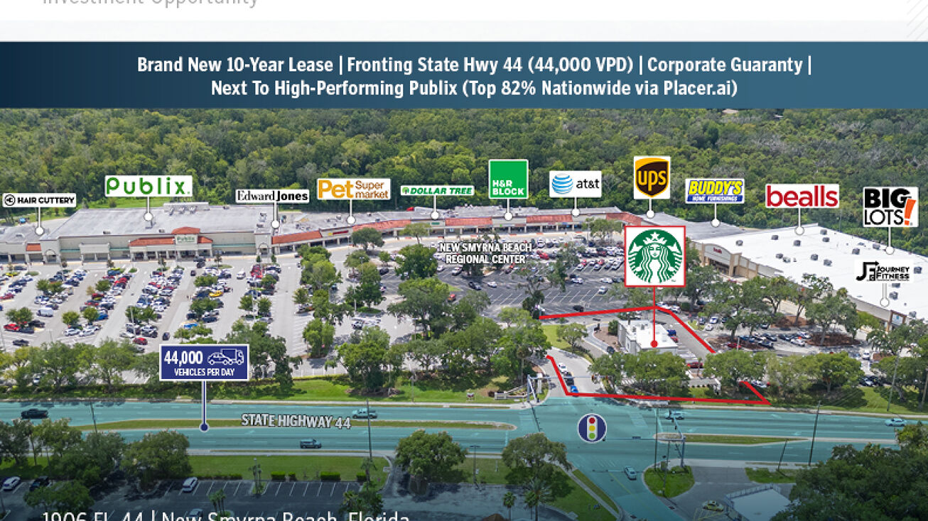 Pictures of Retail property located at 1906 FL-44, New Smyrna Beach, FL 32168 for sales - image #1