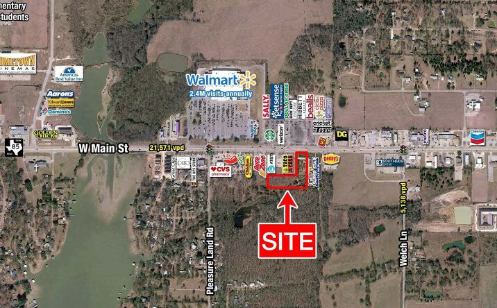 Pictures of Retail property located at Seq of Tx-334 & Pleasure land rd, Gun Barrel City, TX 75156 for sales - image #1