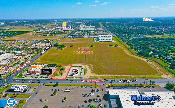 Pictures of Land, Retail property located at 3000 W Trenton Rd, Edinburg, TX 78539 for sales - image #1