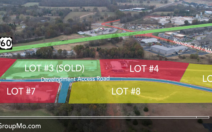 Pictures of Land property located at W US Highway-60 / Republic Road, Republic, MO 65738 for sales - image #1