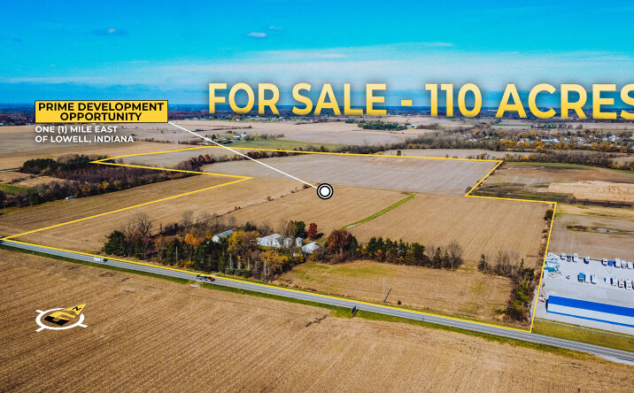 Pictures of Land property located at 2104 W 181st Ave, Lowell, IN 46356 for sales - image #1