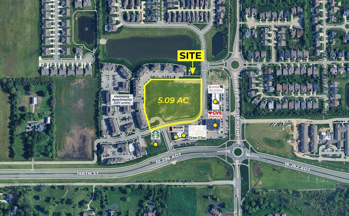 Pictures of Land, Retail property located at 1448 S Waterleaf Dr, Westfield, IN 46074 for sales - image #1
