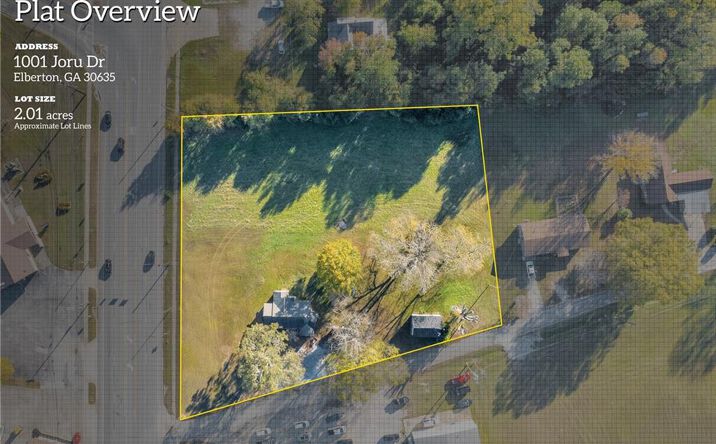Pictures of Land property located at 1001 Joru Drive, Elberton, GA 30635 for sales - image #1