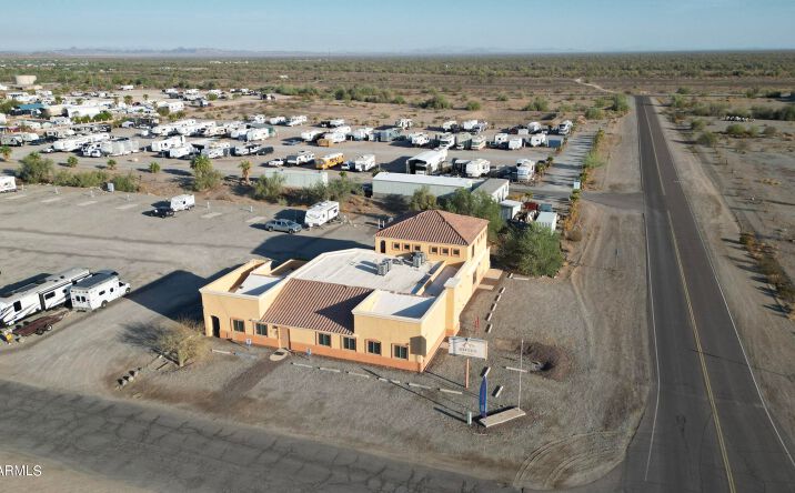 Pictures of Business for Sale, Land, Mixed Use, Mobile Home Park, Multifamily property located at 240 Riggles Ave, Quartzsite, AZ 85346 for sales - image #1