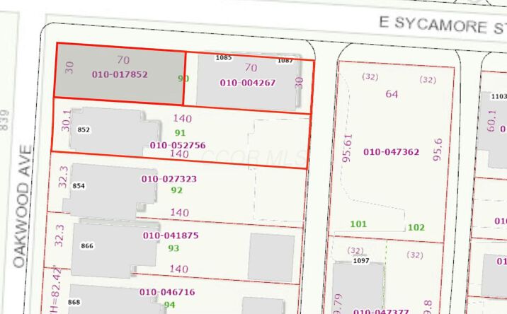 Pictures of Multifamily, Mixed Use property located at 1087 E Sycamore Street, Columbus, OH 43206 for sales - image #1