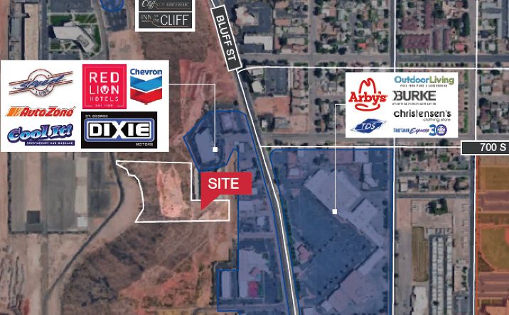 Pictures of Land property located at 800 S Bluff St, St. George, UT 84770 for sales - image #1