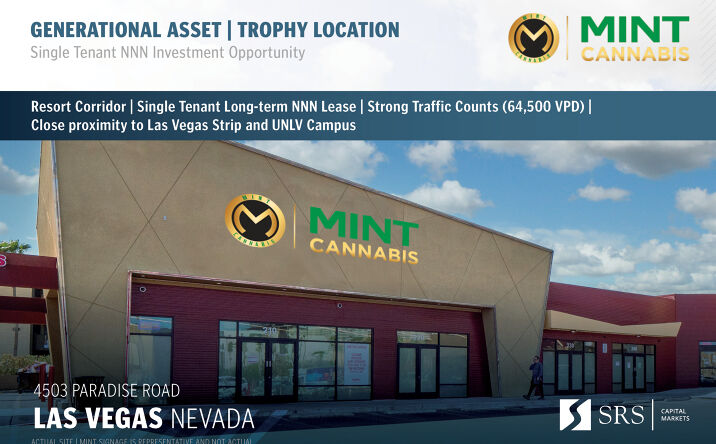 Pictures of Retail property located at 4503 Paradise Rd, Las Vegas, NV 89119 for sales - image #1