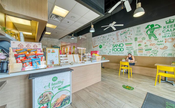 Pictures of Retail property located at Healthy Restaurant For Sale In Pembroke Pines, Pembroke Pines, FL 33028 for sales - image #1