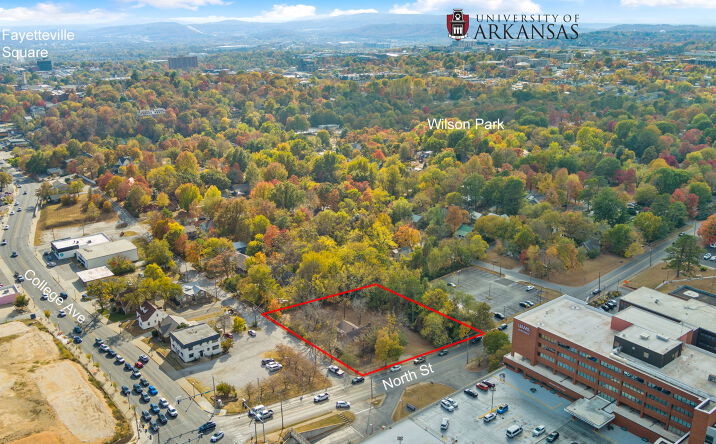 Pictures of Land, Mixed Use, Multifamily property located at 1055 N Pollard Ave, Fayetteville, AR 72701 for sales - image #1