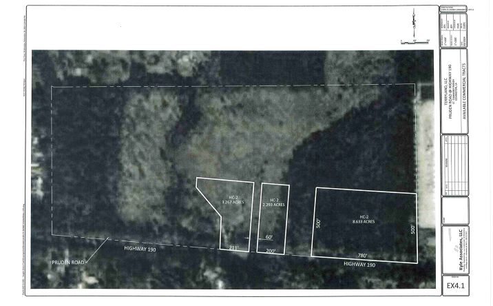 Pictures of Land property located at Highway 190 Covington LA, Covington, LA 70433 for sales - image #1