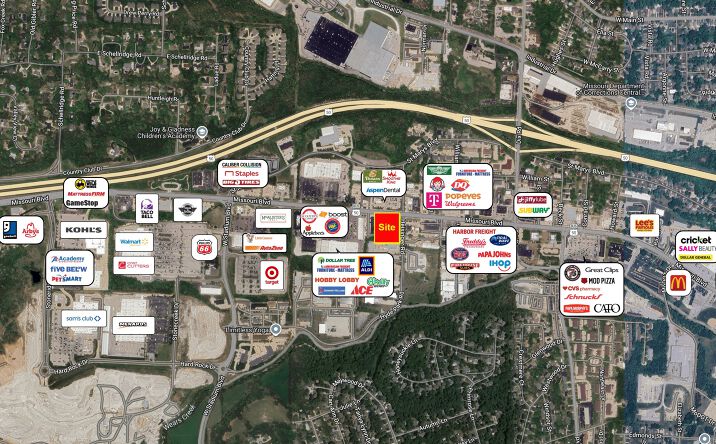 Pictures of Retail property located at 2207 Missouri Blvd, Jefferson City, MO 65109 for sales - image #1