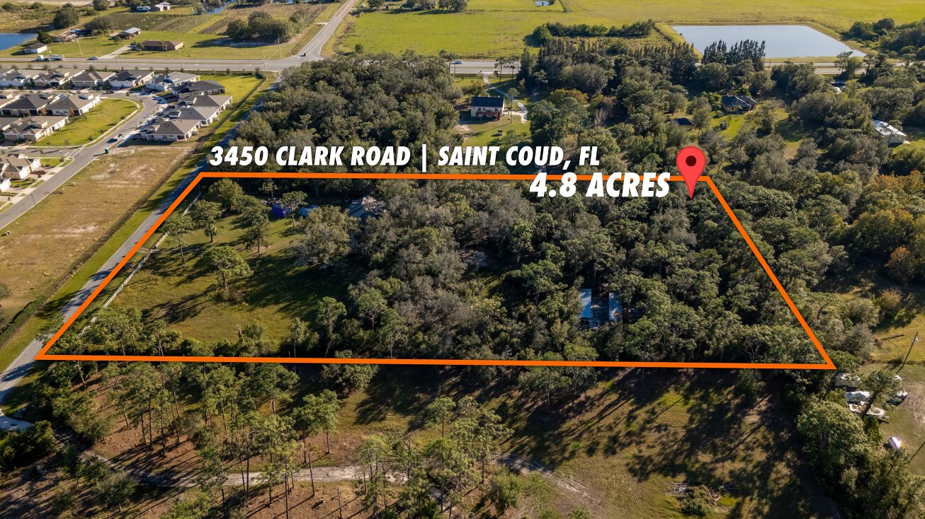 Pictures of Land property located at 3450 Clark Rd, St. Cloud, FL 34772 for sales - image #1