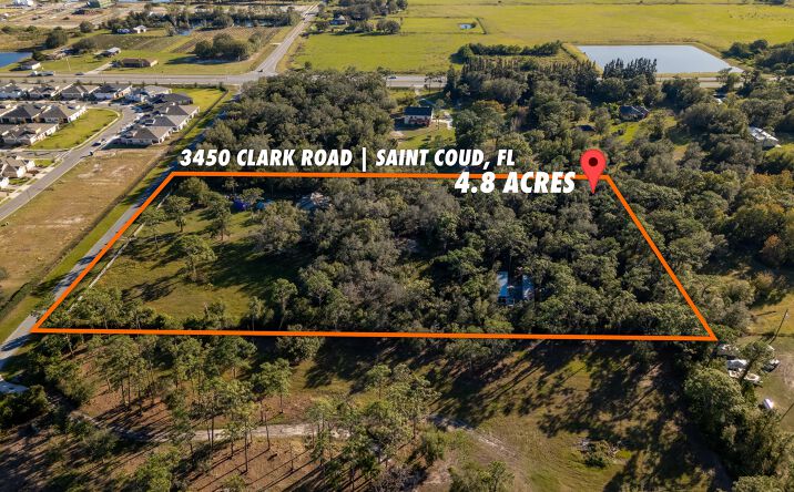 Pictures of Land property located at 3450 Clark Rd, St. Cloud, FL 34772 for sales - image #1