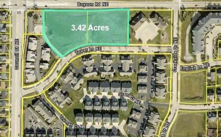 Pictures of Land property located at 1340 And 1410 Tower Ln NE, Cedar Rapids, IA 52402 for sales - image #1