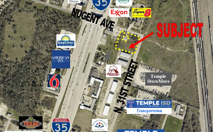 Pictures of Land property located at 1206 N 31st St, Temple, TX 76504 for sales - image #1