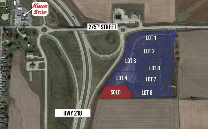 Pictures of Land property located at Lot 3 CBBT Commercial Subdivision, Janesville, IA 50647 for sales - image #1