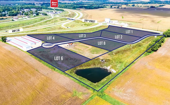 Pictures of Land property located at Lot 3 CBBT Commercial Subdivision, Janesville, IA 50647 for sales - image #1