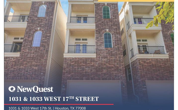 Pictures of Multifamily property located at 1031 W 17th St, Houston, TX 77008 for sales - image #1
