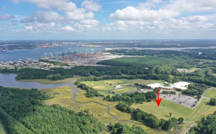 Pictures of Land property located at Craney Island Creek 10.99 AC, Portsmouth, VA 23703 for sales - image #1