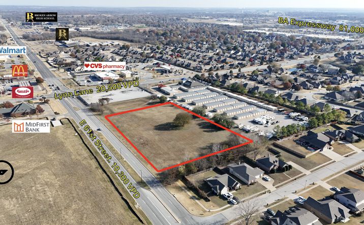 Pictures of Land property located at 2300 N 9th St, Broken Arrow, OK 74012 for sales - image #1