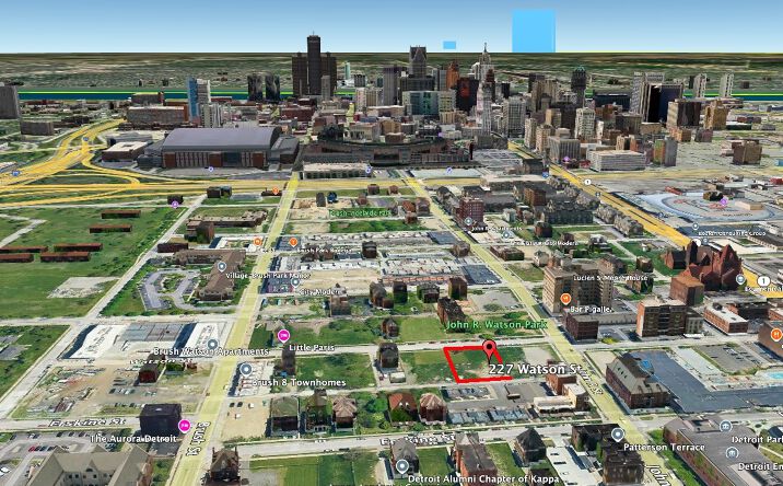Pictures of Land property located at 227 Watson St, Detroit, MI 48201 for sales - image #1