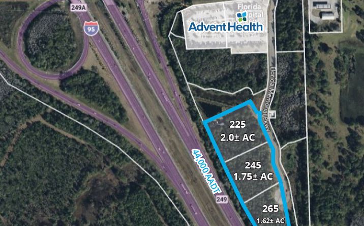 Pictures of Mixed Use, Land property located at 225, 245, 265 Memorial Parkway, New Smyrna Beach, FL 32168 for sales - image #1