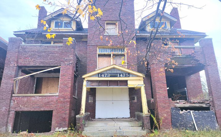 Pictures of Multifamily property located at 1473 Taylor St, Detroit, MI 48206 for sales - image #1