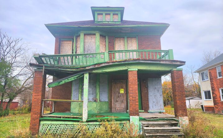 Pictures of Multifamily property located at 1633 Taylor St, Detroit, MI 48206 for sales - image #1