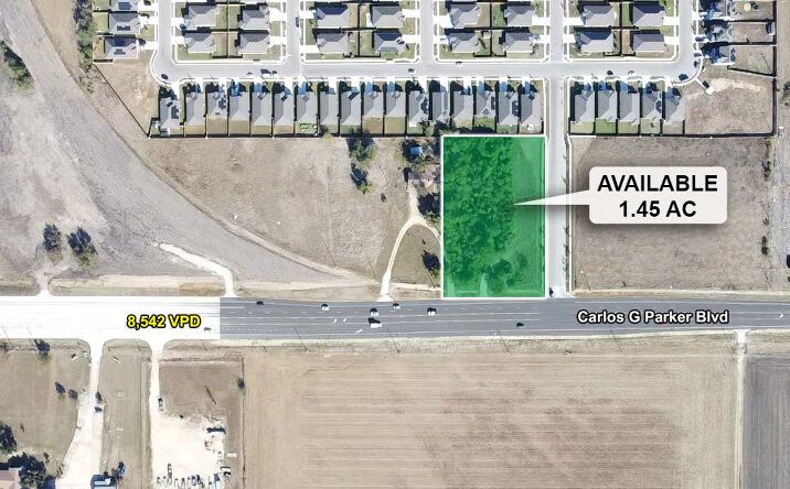 Pictures of Land property located at Hard Corner Carlos G. Parker & Pivot Drive, Taylor, TX 76574 for sales - image #1