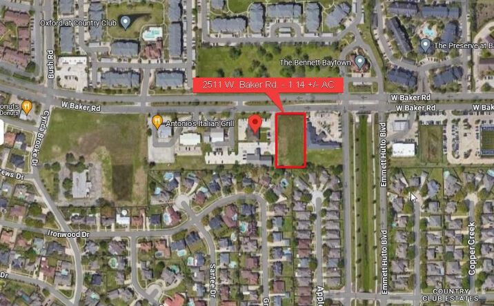 Pictures of Land property located at 2511 W Baker Rd, Baytown, TX 77521 for sales - image #1