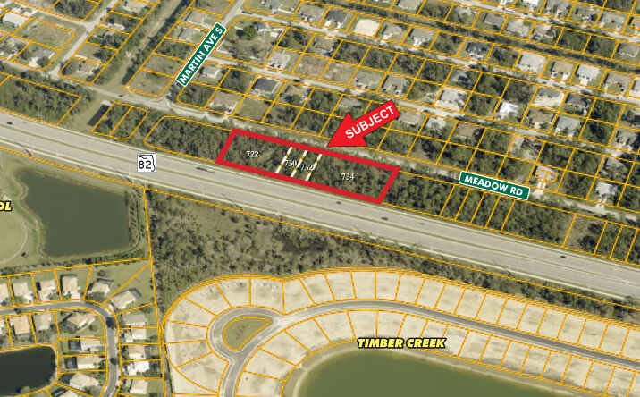 Pictures of Land property located at 722 Meadow Rd, Lehigh Acres, FL 33973 for sales - image #1