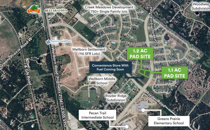 Pictures of Land property located at Greens Prairie Trail, College Station, TX 77845 for sales - image #1