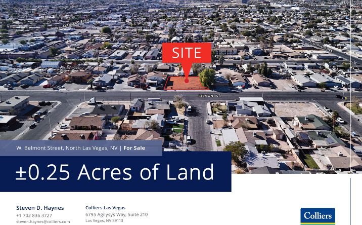 Pictures of Land, Multifamily property located at Belmont St, North Las Vegas, NV 89030 for sales - image #1