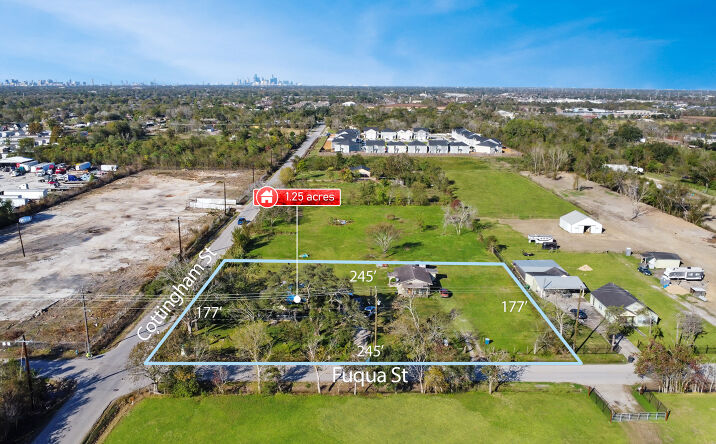 Pictures of Industrial, Land, Mixed Use, Multifamily property located at 4809 Fuqua St, Houston, TX 77048 for sales - image #1