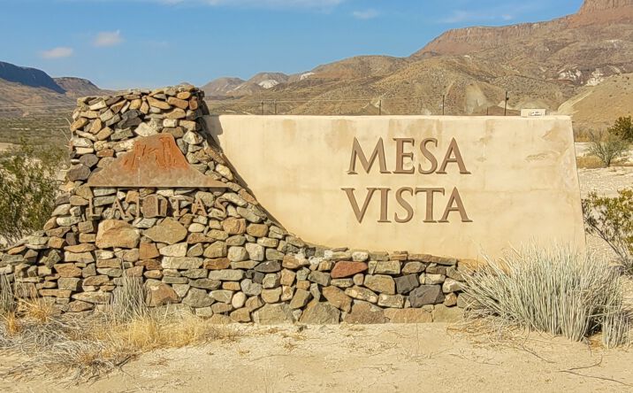 Pictures of Land property located at Lot 3 Mesa Vista, Lajitas, TX 79852 for sales - image #1