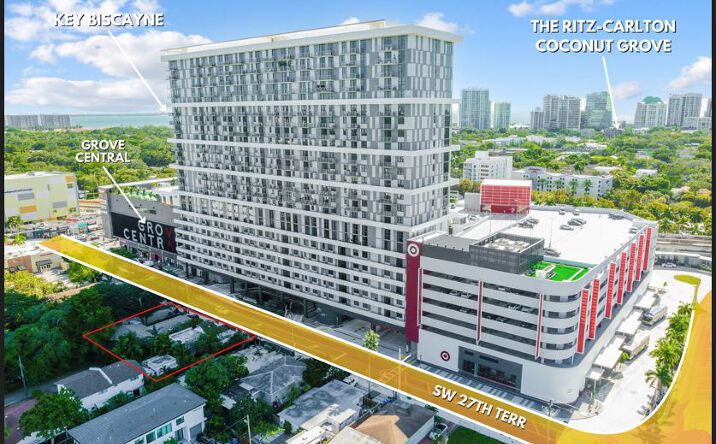 Pictures of Land, Mixed Use, Multifamily property located at 2799 SW 27th Terrace, Miami, FL 33133, 2801 SW 27th Terrace, Miami, FL 33133 for sales - image #1