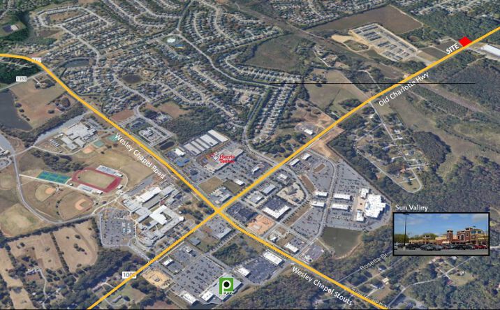 Pictures of Land property located at 5908 Old Monroe Rd, Indian Trail, NC 28079 for sales - image #1