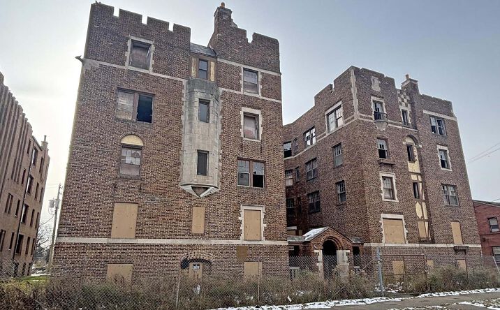 Pictures of Multifamily property located at 361 Merton Rd, Highland Park, MI 48203 for sales - image #1