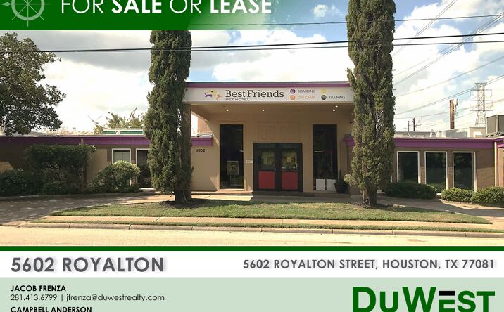 Pictures of Industrial, Office, Retail, Special Purpose property located at 5602 Royalton St, Houston, TX 77081 for sales - image #1