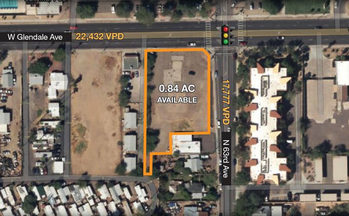 Pictures of Land property located at 6305 W Glendale Ave, Phoenix, AZ 85019 for sales - image #1