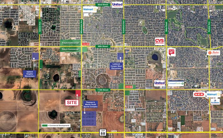 Pictures of Land property located at 114th Street & Milwaukee Avenue, Lubbock, TX 79424 for sales - image #1