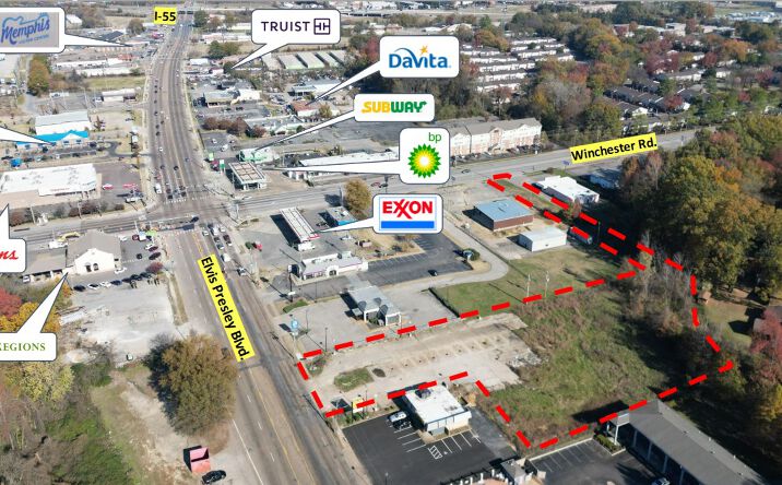 Pictures of Land property located at 3510 Elvis Presley Blvd, Memphis, TN 38116 for sales - image #1