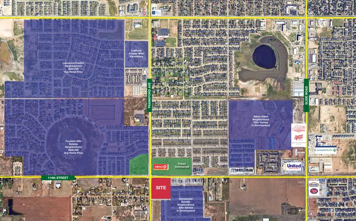 Pictures of Land property located at 114th & Frankford, Lubbock, TX 79424 for sales - image #1
