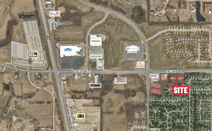 Pictures of Land property located at Buckner & Patrio SE/c, Derby, KS 67037 for sales - image #1