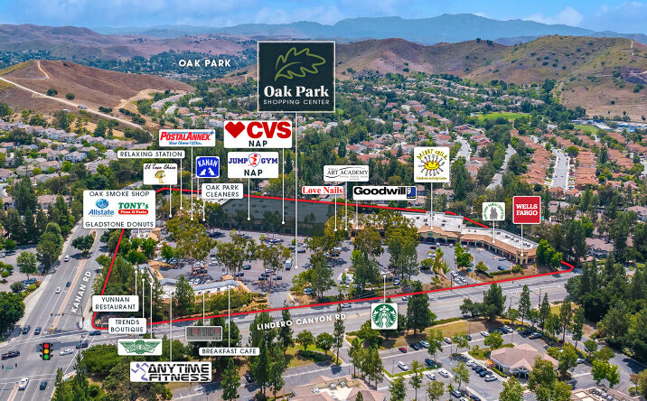 Pictures of Retail property located at 604 Lindero Canyon Rd, Oak Park, CA 91377 for sales - image #1