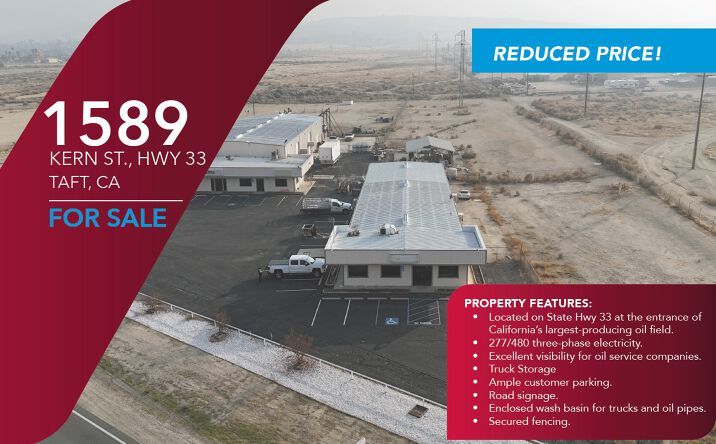 Pictures of Industrial property located at 1589 CA-33, Taft, CA 93268 for sales - image #1
