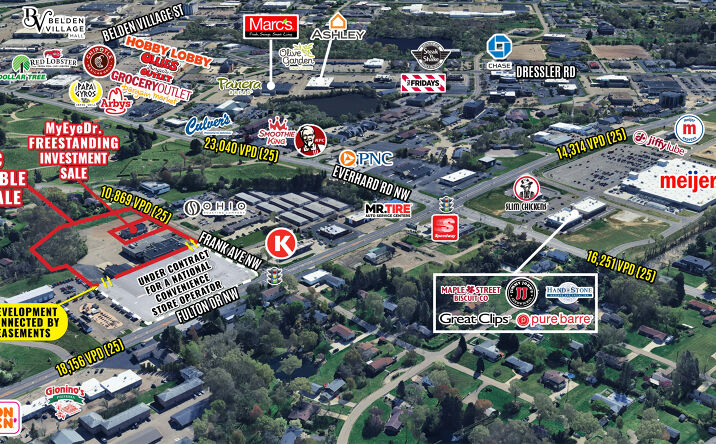 Pictures of Retail property located at 5215 Fulton Dr NW, Canton, OH 44718 for sales - image #1
